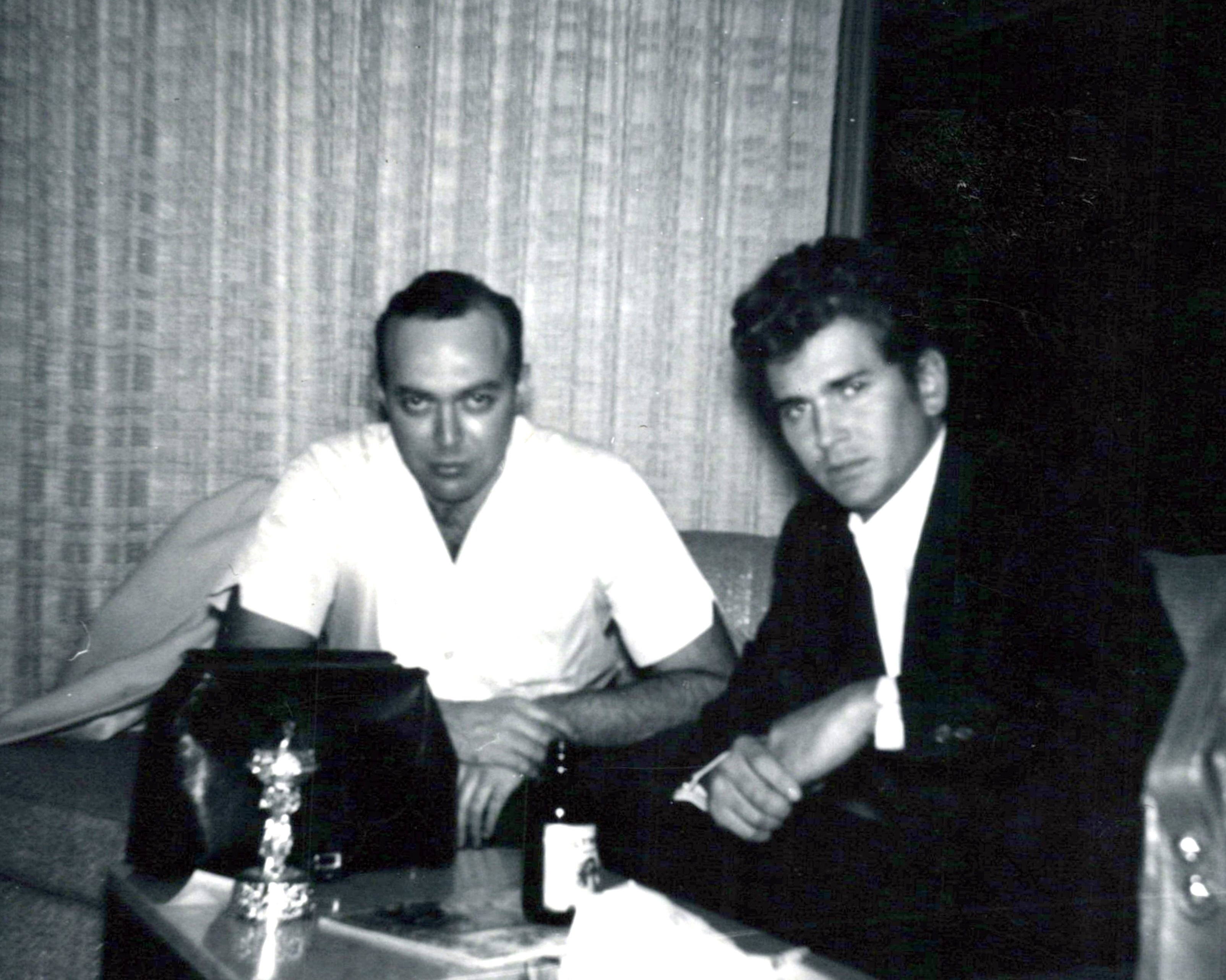 Michael Landon and Dr Ray Moscatel 1962 Michael Landon and Dr Ray Moscatel 1962
