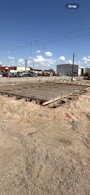 Queen Creek Five Guys Concrete Foundation