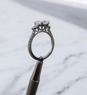 Elongated Cushion Ring