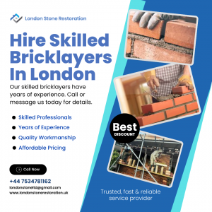 Hore Skilled Bricklayers in London October Month