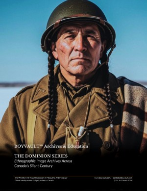 Indigenous veteran, commemorating courage and sacrifice in Canada’s silent century.