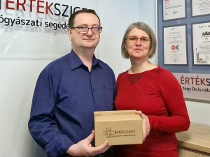 Alexa and Zoltán Szabó, founders of Értéksziget – a Hungarian assistive device and home care c