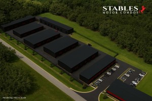 aerial rendering view