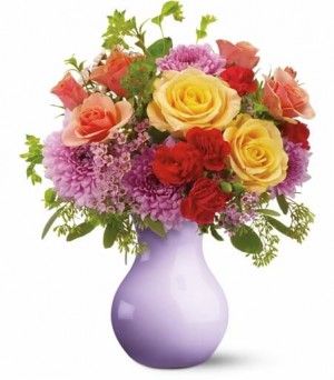 beautiful bouquet in vase