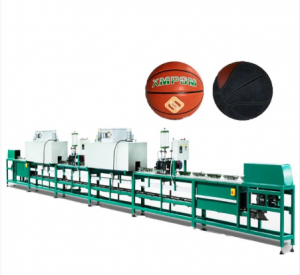 China factory football basketball production line