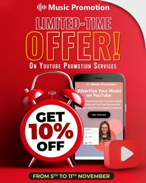 LIMITED TIME OFFER on YouTube Promotion Services