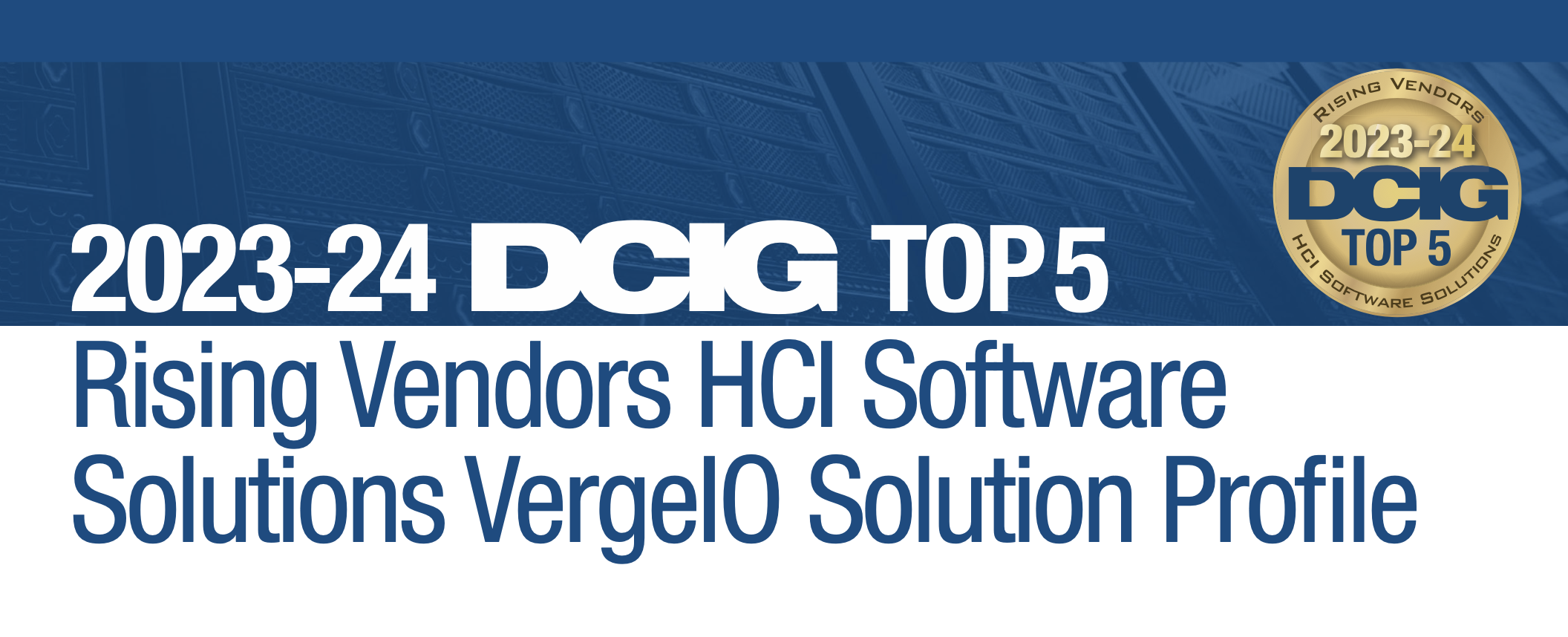 Top 5 HCI Software Rising Star Global Top 5 HCI Software Rising Star Global