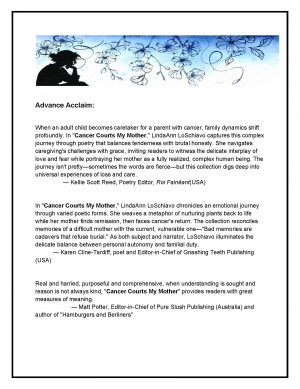 Cancer Courts My Mother Cover