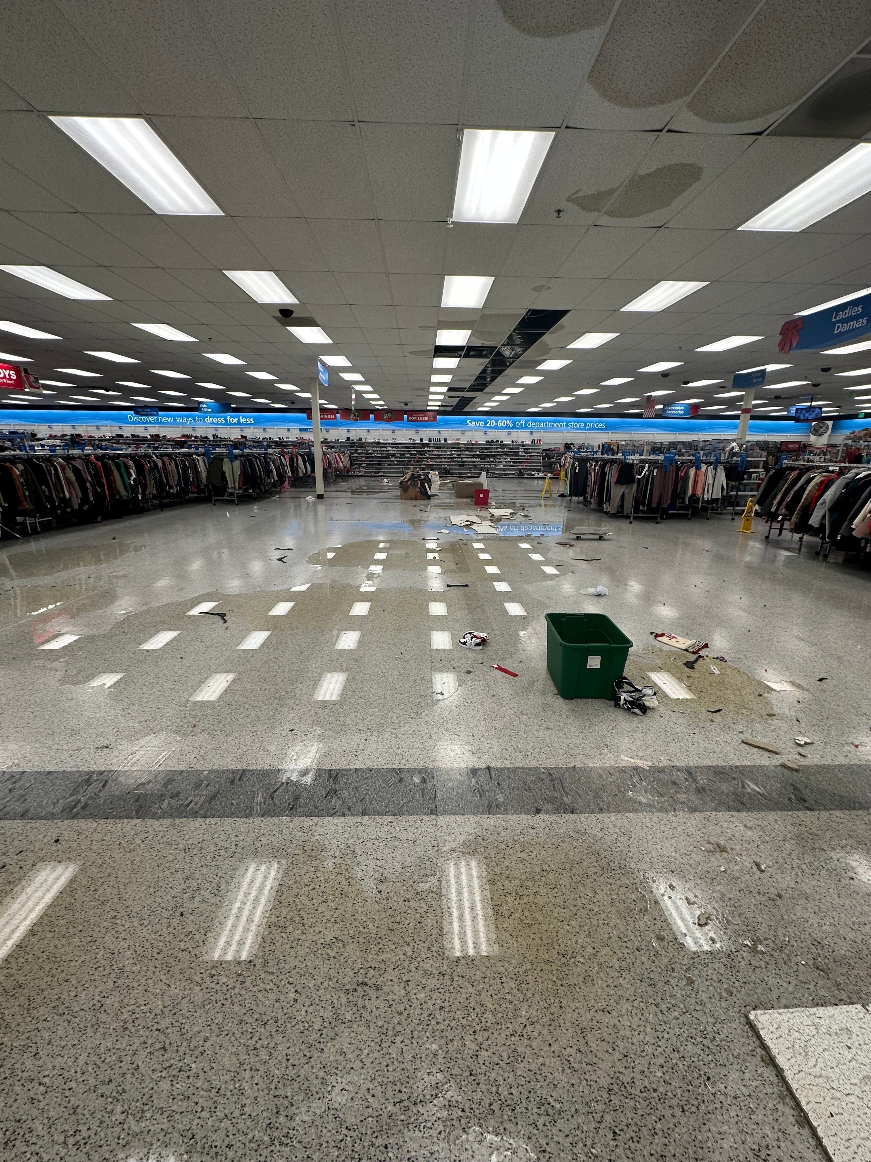 commercial roof leak