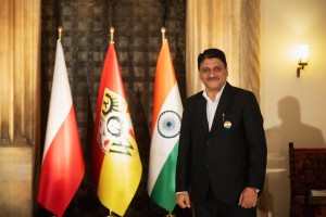 Shreekant Patil at Poland India Chamber Poland
