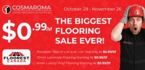 Flooring sale