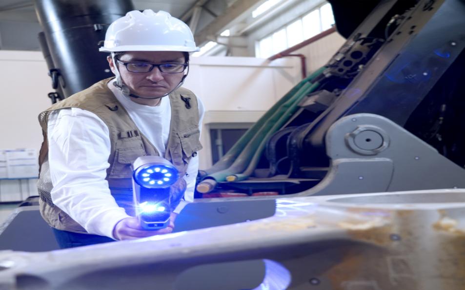 portable 3D scanner for on site inspection 2