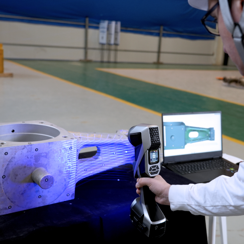 portable 3D scanner for on site inspection