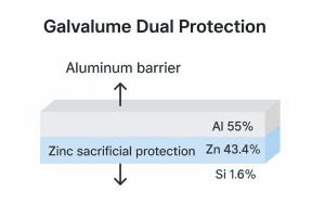 Galvalume Dual Protection
