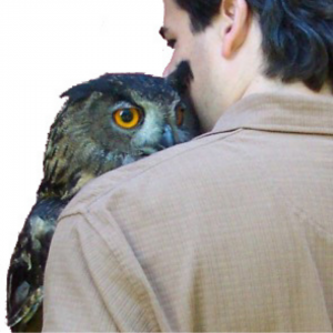 Rusty Johnson with Amazon natives