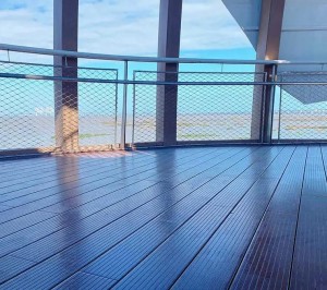China high density bamboo decking for commercial use
