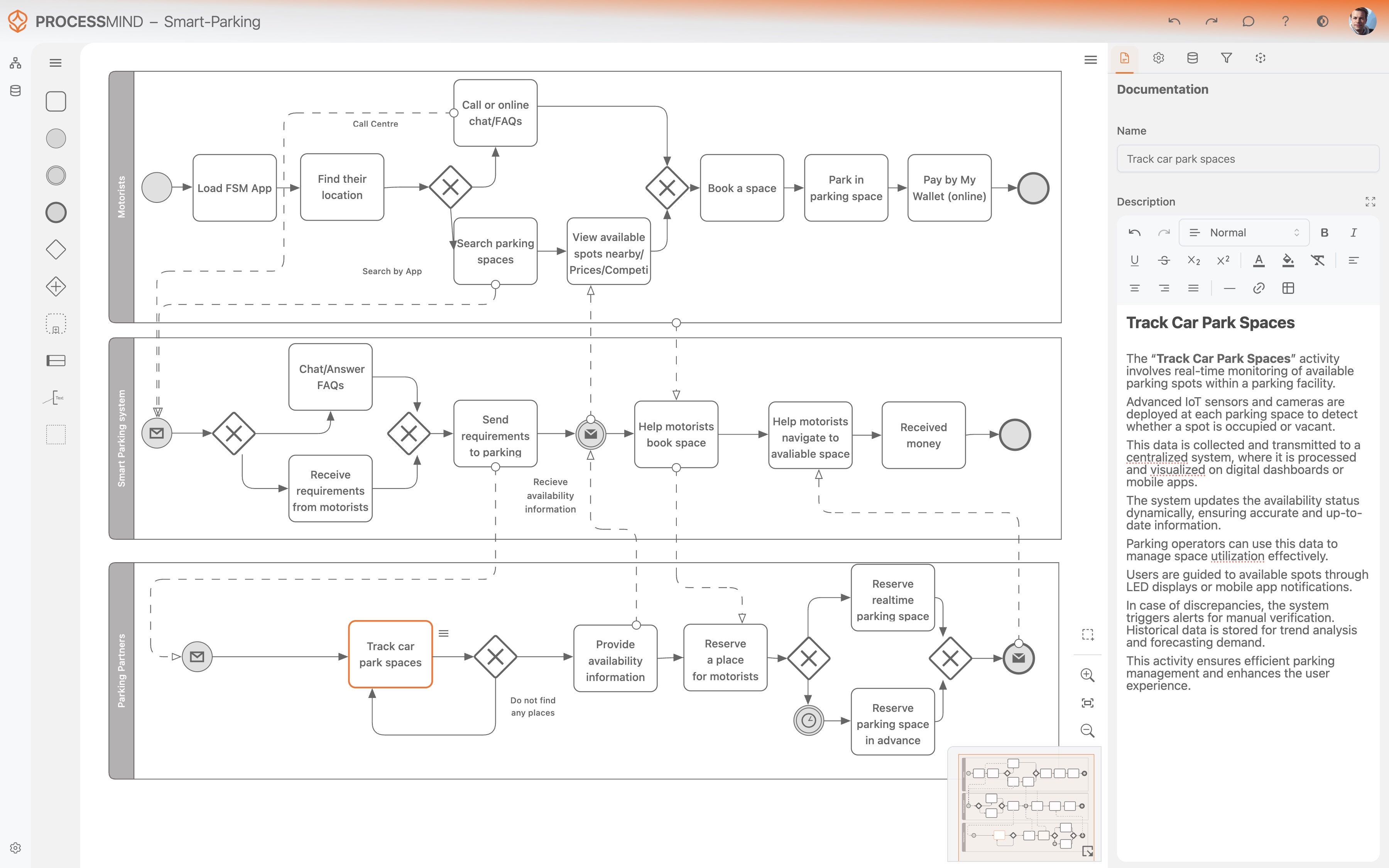 Model the asis or tobe state or let the data guide you