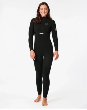 Rip Curl Womens Wetsuit E Bomb 4 3 Back Zip Fullsuit