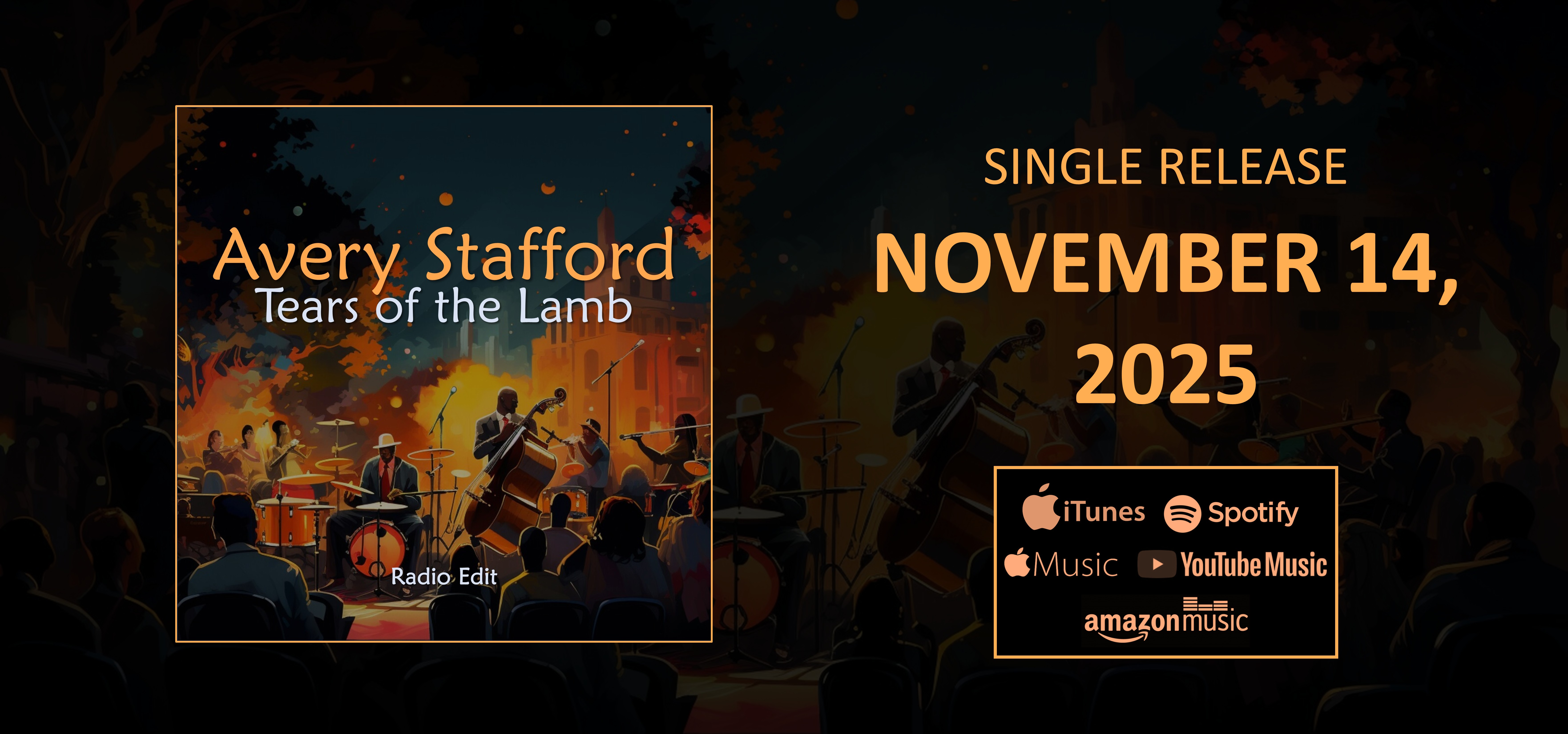 Tears of the Lamb Release Promo on One Sheet Graphic