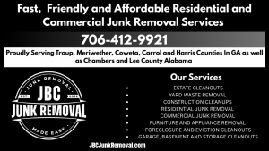 JBC Junk Removal Expands Professional Residential and Commercial Junk Removal Services in Newnan, GA