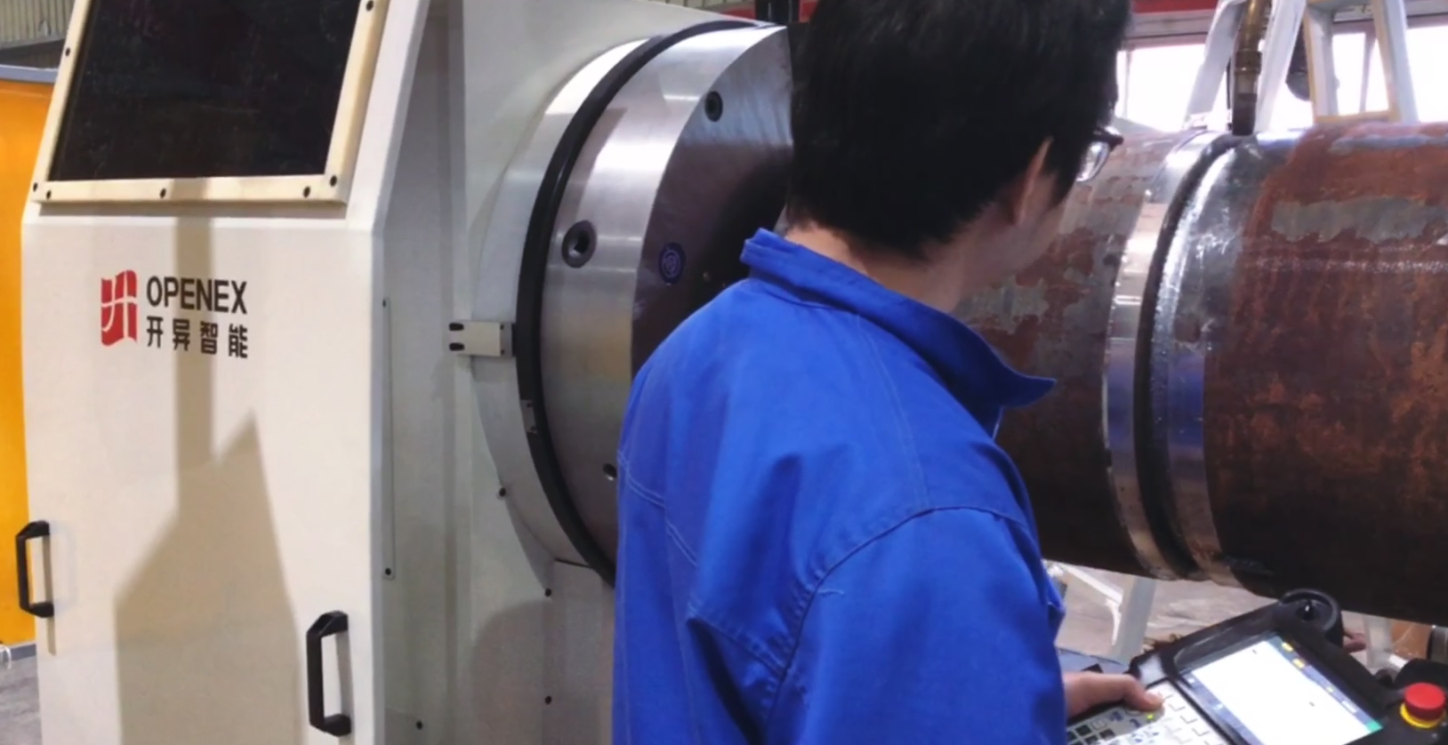 Self developed automated welding system Self developed automated welding system