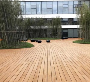 OEM waterproof bamboo decking flooring supplier from China