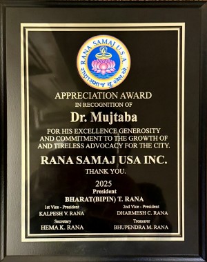 Rana Samaj Recognition Award