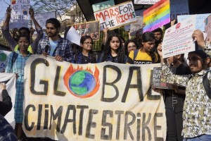 CC chapter volunteers organizing a global climate strike in collaboration with Fridays for Future