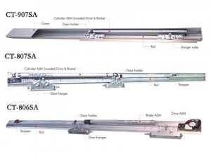 Simplify the door mechanism by installing automatic sliding door with Cortech