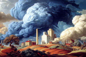 Lucian Poe-“American Wasteland” — Oil on Canvas