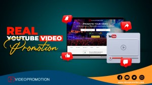 real YouTube video promotion