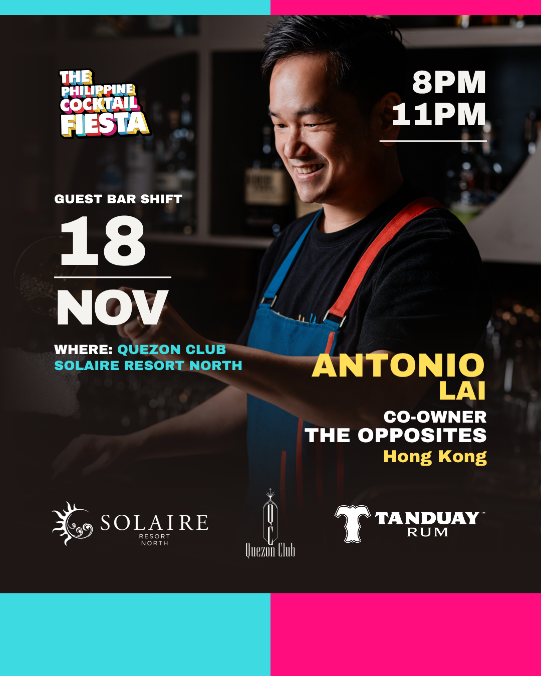 Nov 18 Tanduay x TCF X The Opposites X Quezon Club Nov 18 Tanduay x TCF X The Opposites X Quezon Club