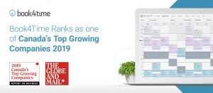 Book4Time Ranks as one of Canada’s Top Growing Companies