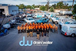 Drain and water banner