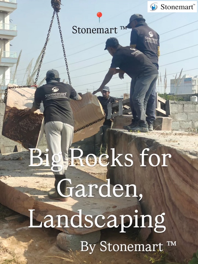 Big Rocks For Garden Landscaping Poolside Rocks And Water Features