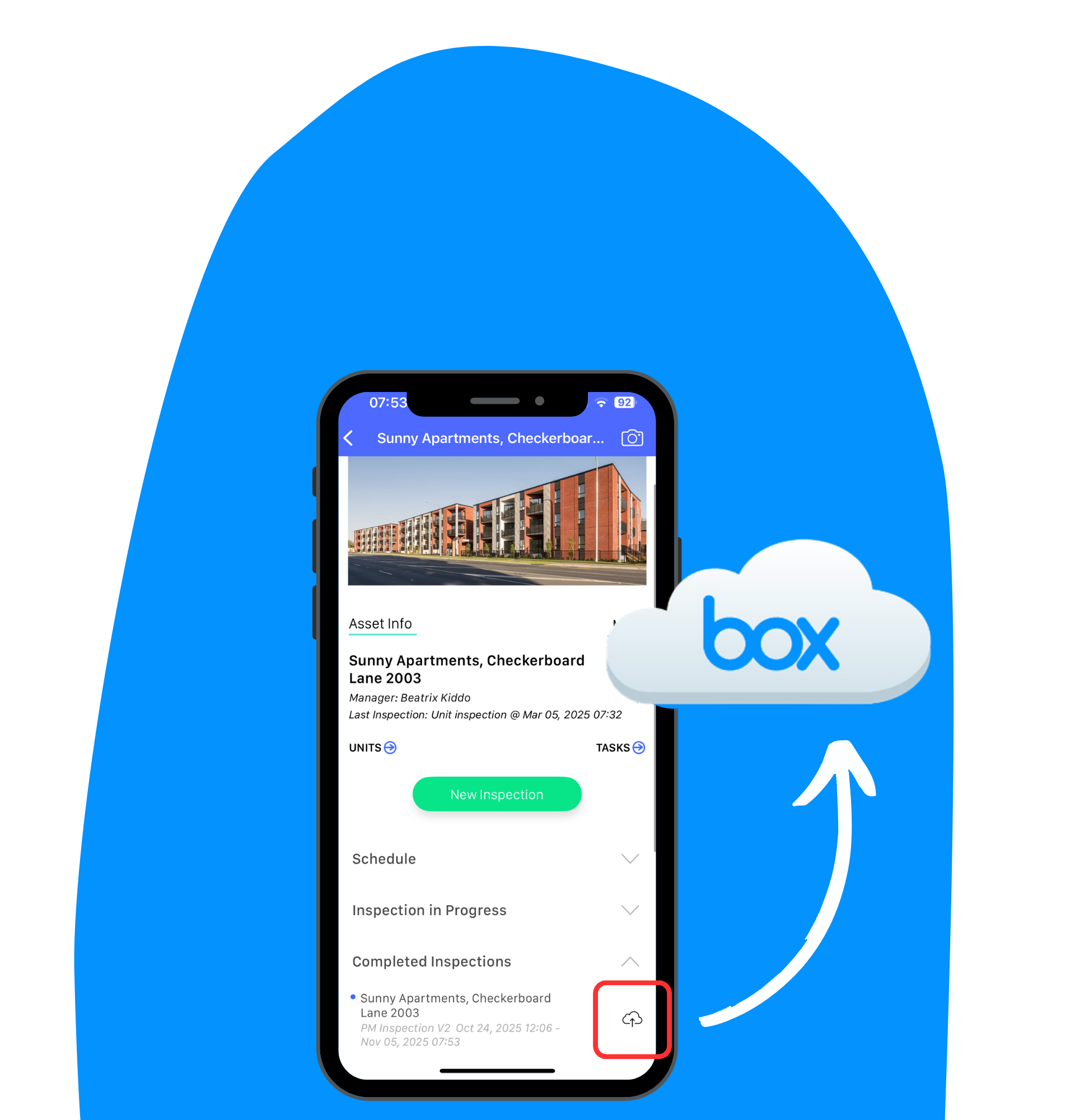 SnapInspect and Box Secure inspections synced instantly SnapInspect and Box Secure inspections synced instantly