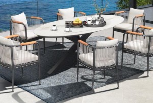 China Top Hospitality Rattan Outdoor Furniture Factory