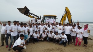 NDP Volunteers at Versova