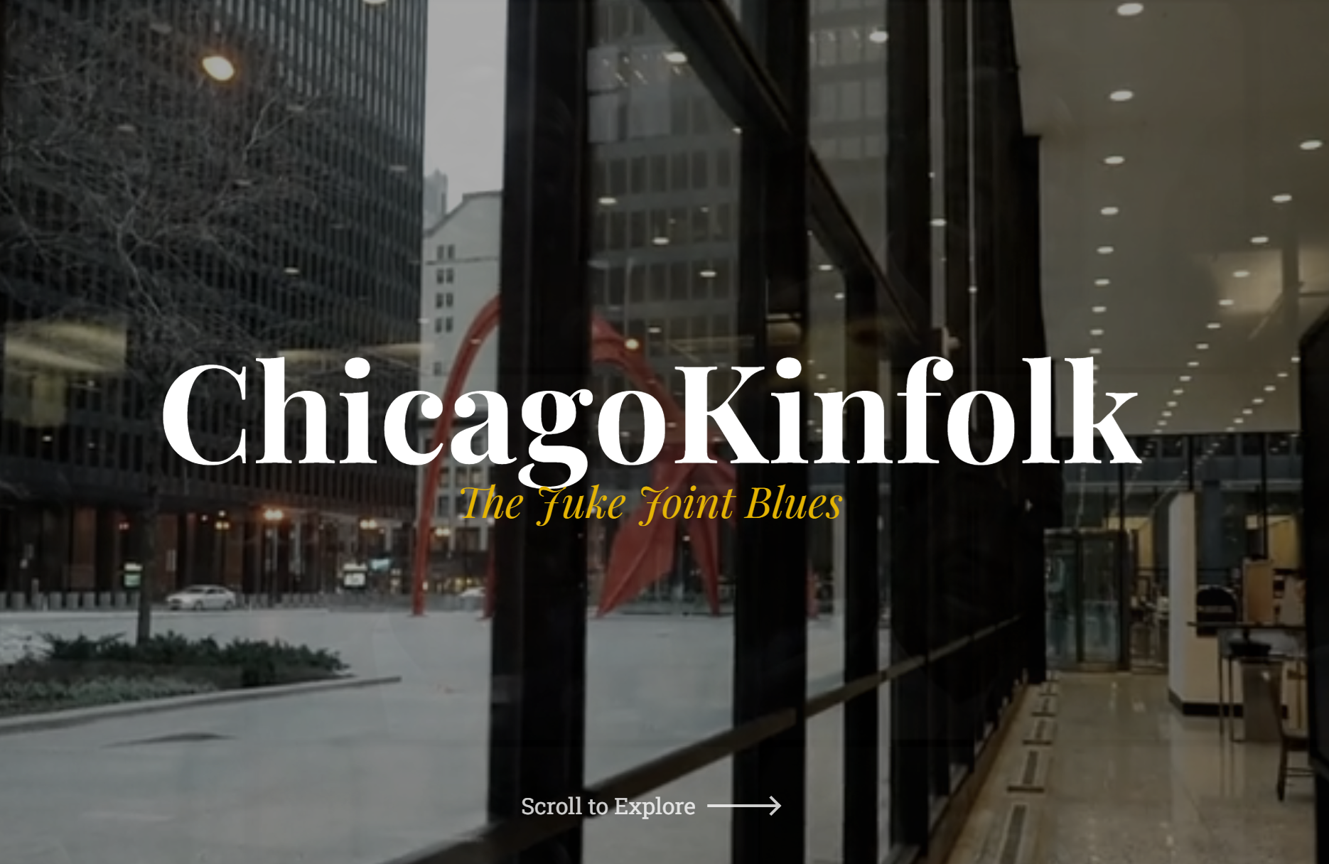Chicago Kinfolk Microsite Home