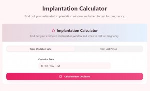 Implantation Calculator