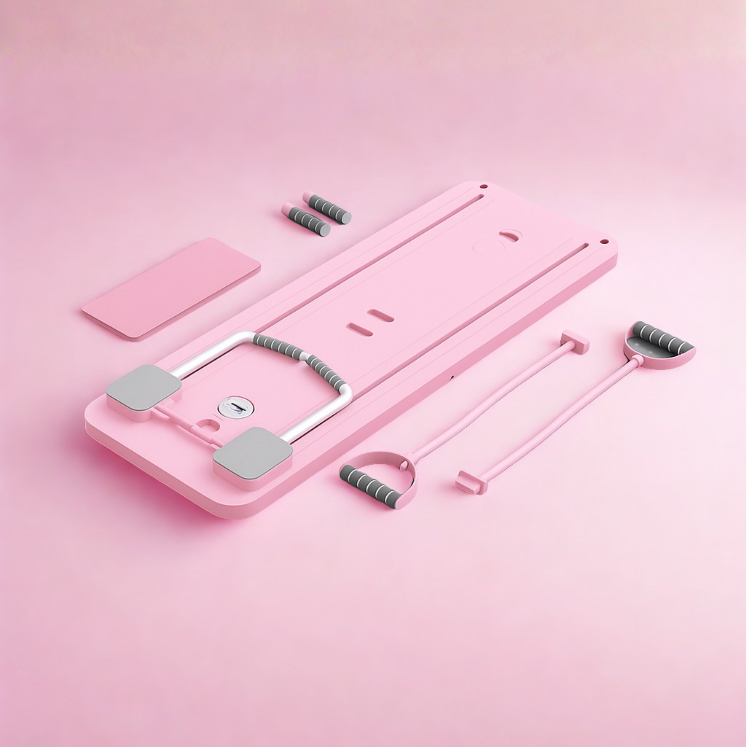 Mila Pilates Board a compact reformer for lowimpact workouts that support toning and weight loss