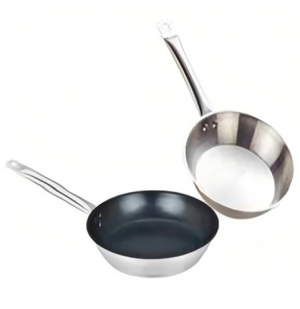 OEM Single Handle Heavy Duty Stainless Steel Frying Pan Online