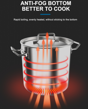 Large Stainless Steel Stock Pot With Basket Manufacturer From China