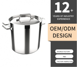 Custom Commercial Stainless Steel Stock Pot Products