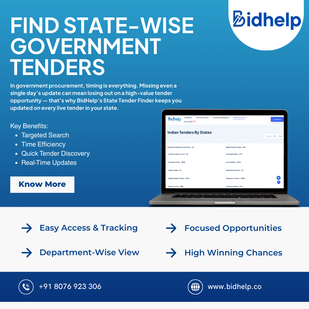 BidHelp.co is Transforming How Businesses Win Government Tenders in India