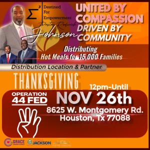 Pastor Roderick Johnson and Partners Launch “United by Compassion: Driven by Community” 