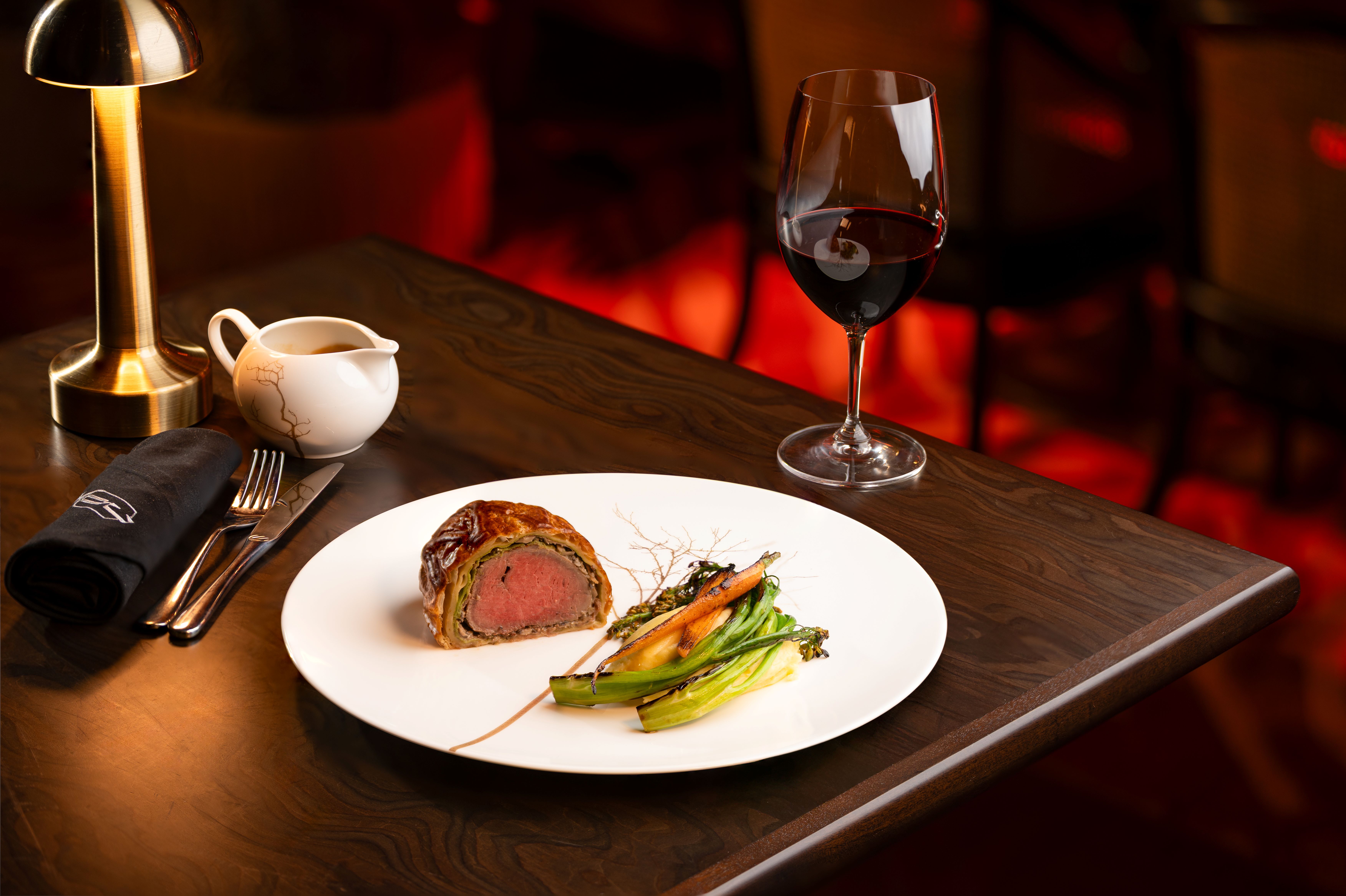 The Chilean Seabass with a delicious curry Hollandaise keeps you wanting more