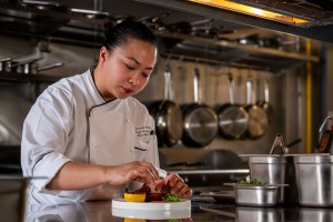 A sumptuous Sous Vide Duck Breast awaits at Quezon Club