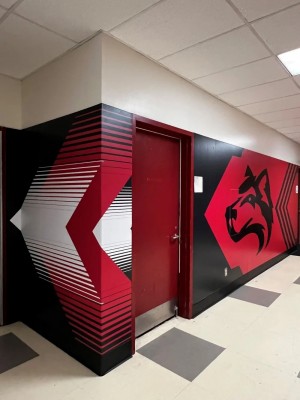 Wall Murals Centennial High School 2