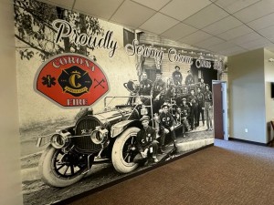 Wall Murals Corona Fire
